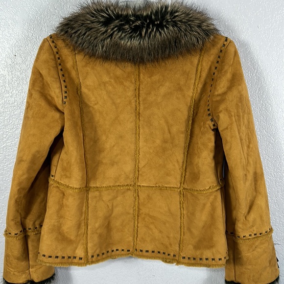 Regent Park faux Fur suede look penny Lane jacket … - Picture 3 of 10